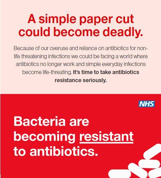 a simple papercut could become deadly Bacteria are becoming resistant to antibiotics